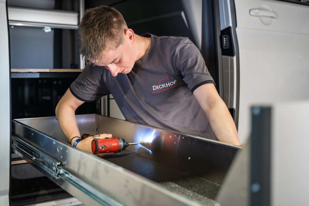 Bedrijfswageninrichting waterschap
