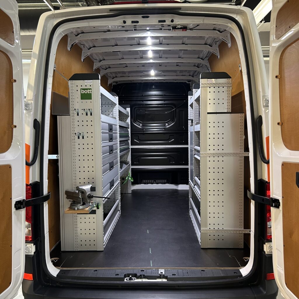 Bedrijfswageninrichting Volkswagen Crafter