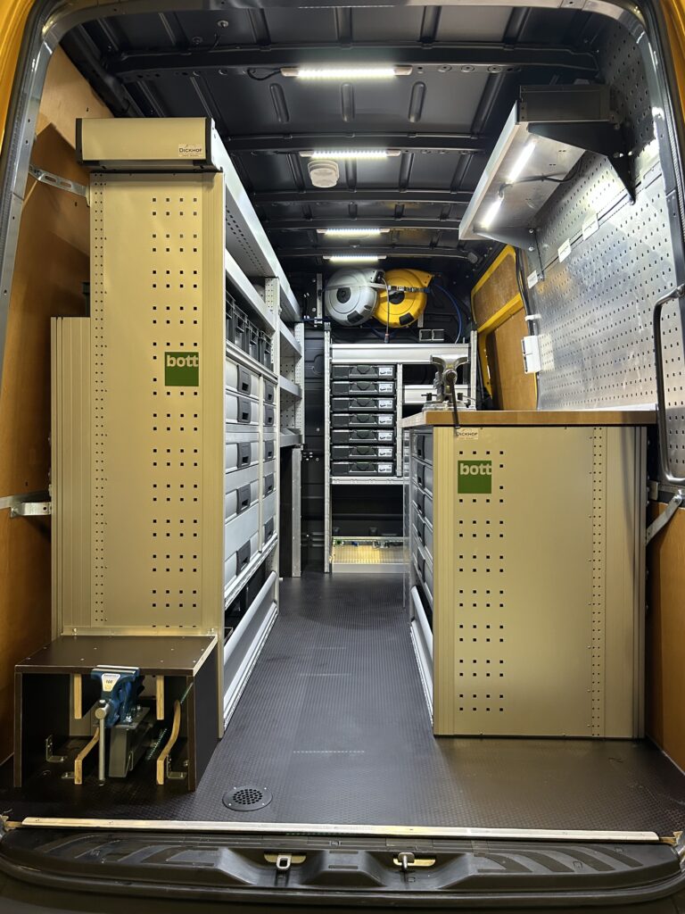 Mercedes-Benz Sprinter Dickhof bedrijfswagen inbouw