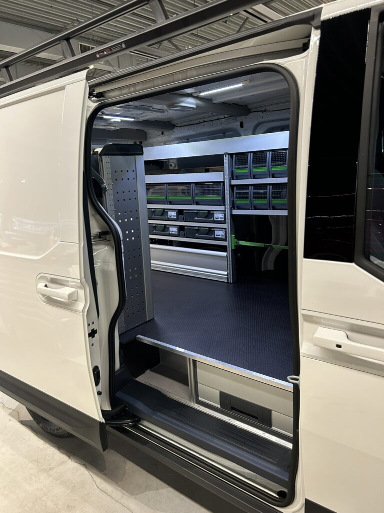 Inrichting voor de nieuwe kia pv5